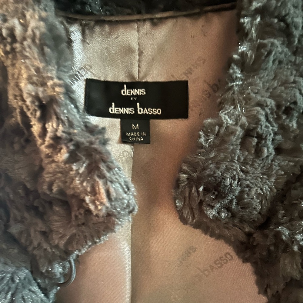 Dennis Basso Faux Fur Jacket